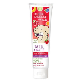 Desert Essence Tutti Frutti Fluoride-Free Kids Gel Toothpaste 133g