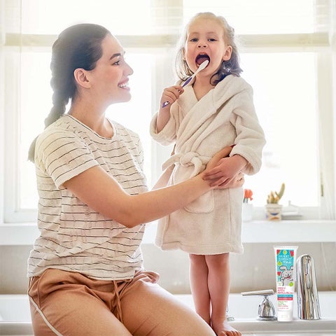 Desert Essence Green Apple & Watermelon Fluoride-Free Kids Toothpaste - 133g