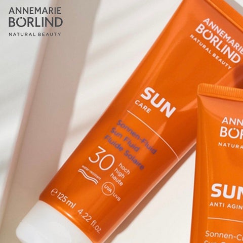 آن ماري بورليند سائل واقي من الشمس مع عامل حماية من الشمس SPF 30 125 مل