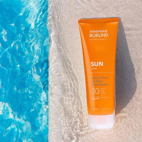 آن ماري بورليند سائل واقي من الشمس مع عامل حماية من الشمس SPF 30 125 مل