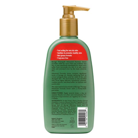 ShiKai Borage Therapy The Dry Skin Solution Advanced Formula Fragrance-Free Lotion 238ml