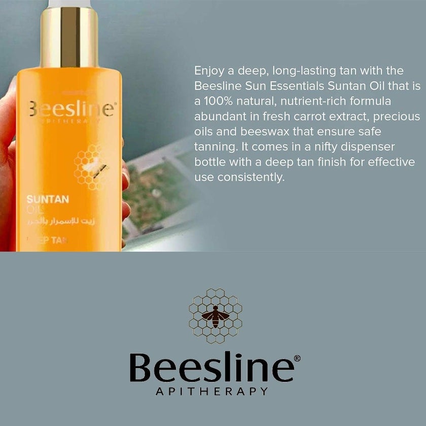 Beesline Apitherapy Deep Suntan Oil 200ml
