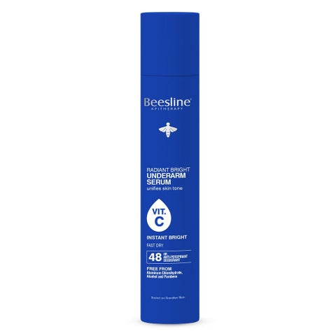 Beesline Radiant Bright Vitamin C Enriched Fast Dry Underarm Serum 150ml - Instant Bright