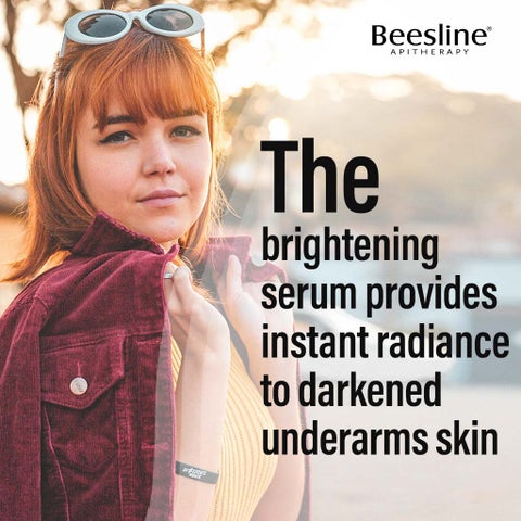 Beesline Radiant Bright Vitamin C Enriched Fast Dry Underarm Serum 150ml - Instant Bright