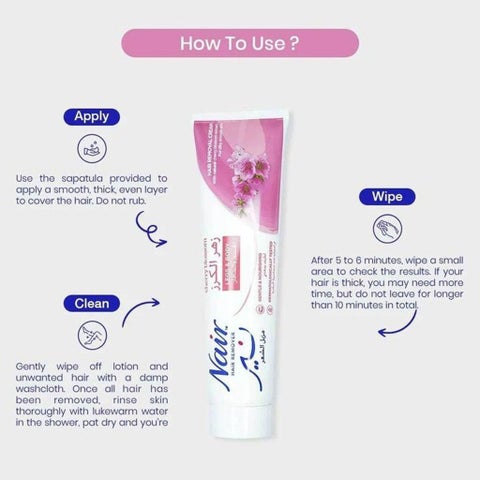 Nair Hair Removal Cream With Cherry Blossom Extracts 110ml