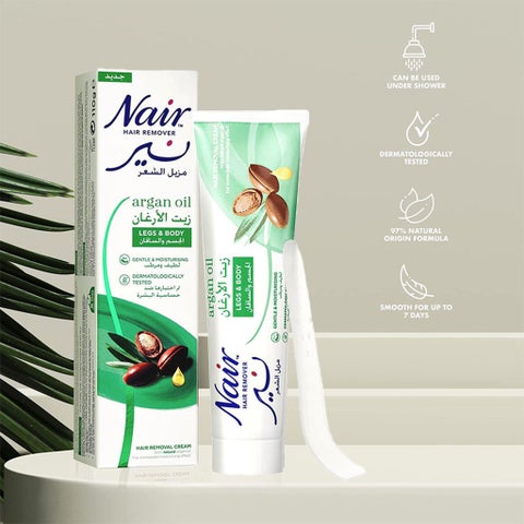 Nair Hair Removal Cream With Natural Argan Oil 110ml