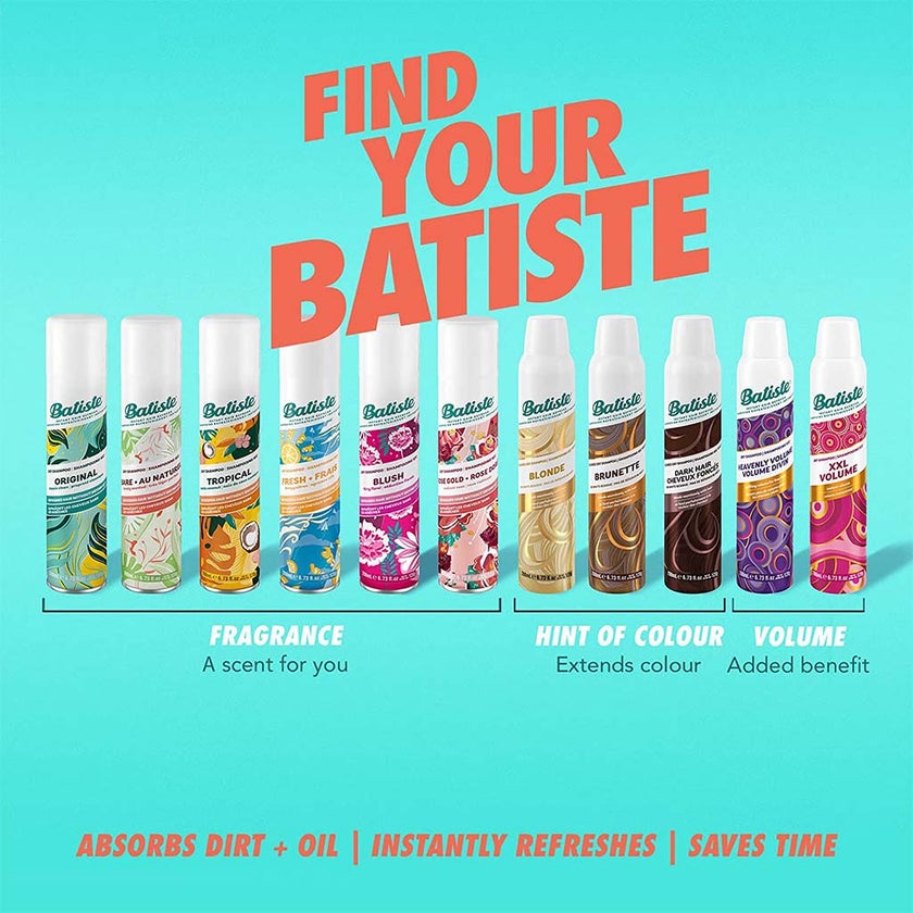 Batiste Instant Hair Refresh Dry Shampoo Fresh 200ml