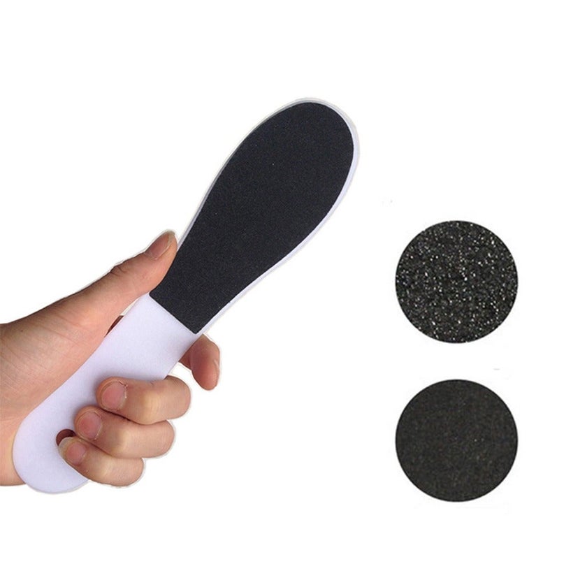 Elegant Touch Pedicure Foot File - Black And White