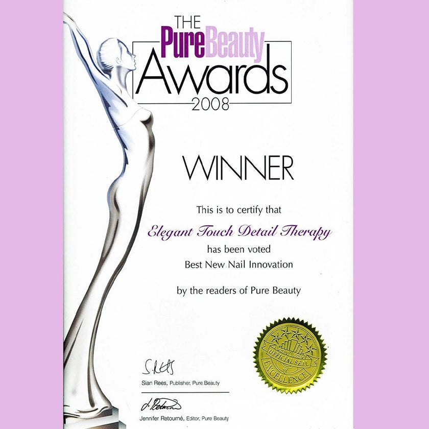 Elegant Touch Pedicure Foot File - Black And White