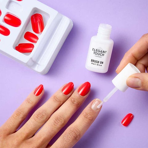 Elegant Touch Brush On Nail Glue 6ml