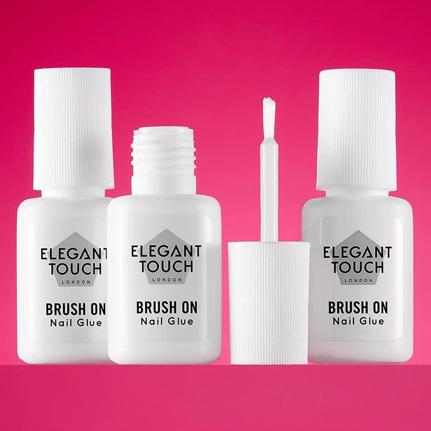 Elegant Touch Brush On Nail Glue 6ml