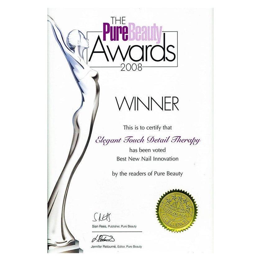 Elegant Touch Gold Tip Classic Tweezer with Slanted End