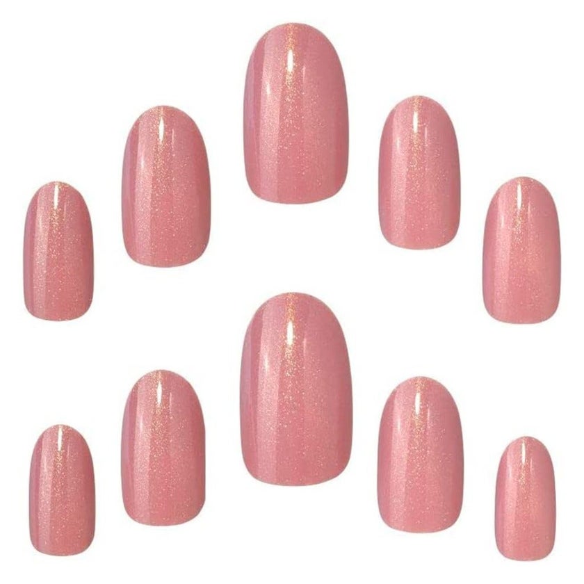 Elegant Touch Polish Power Trip Artificial Nails, Pack of 24 Nails with Glue