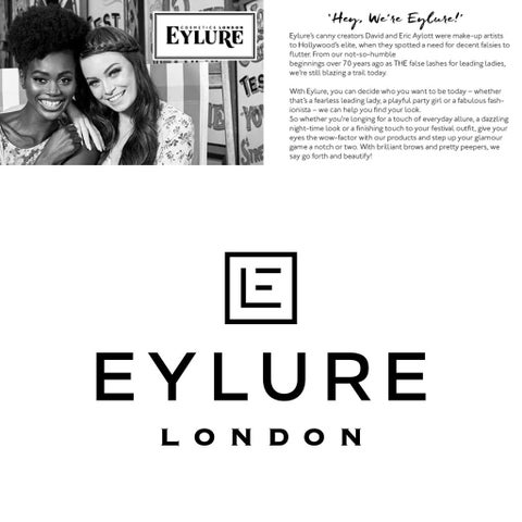 Eylure Pre-Glued Texture No.117 15H Wear False Eyelashes Pair