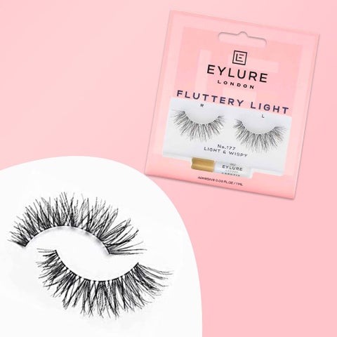 Eylure No. 117 Light & Wispy Fluttery Light False Eyelashes Pair