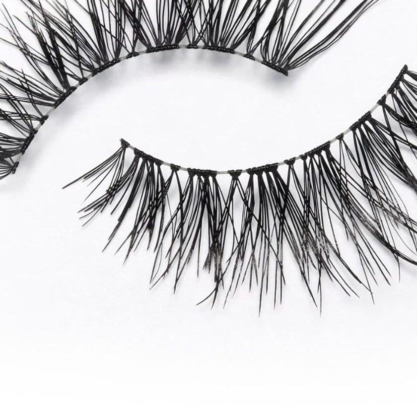 Eylure 3/4 Length Fluttery Light Reusable False Eye Lashes No. 008, Pack of 1 Pair