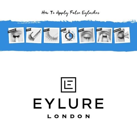 Eylure No.008 3/4 Length Fluttery Light Reusable False Eyelashes Pair