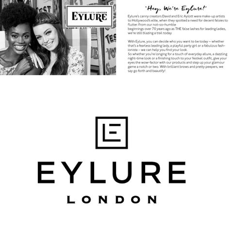 Eylure No.008 3/4 Length Fluttery Light Reusable False Eyelashes Pair