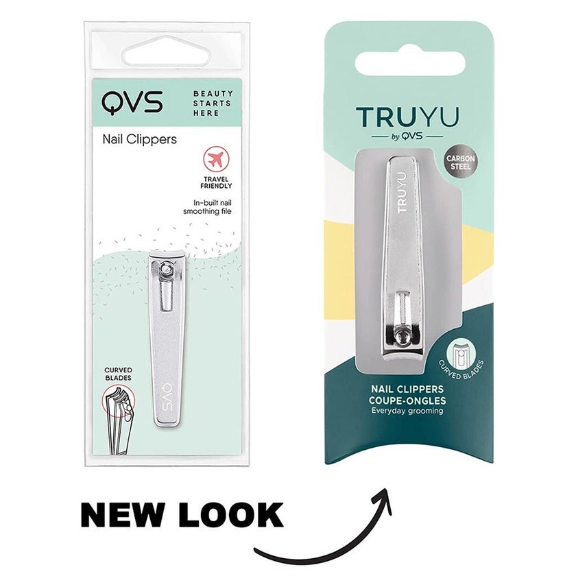 QVS Truyu Nail Clipper With Built-In Laser File