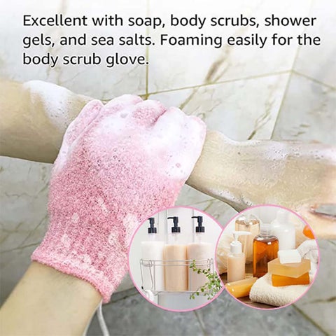 Xcluzive Exfoliating Gloves, Assorted Pair