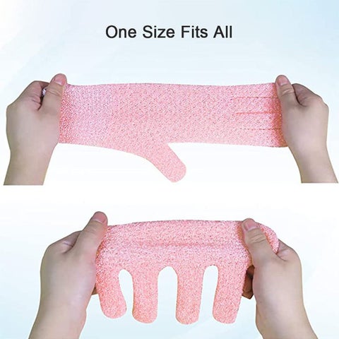 Xcluzive Exfoliating Gloves, Assorted Pair