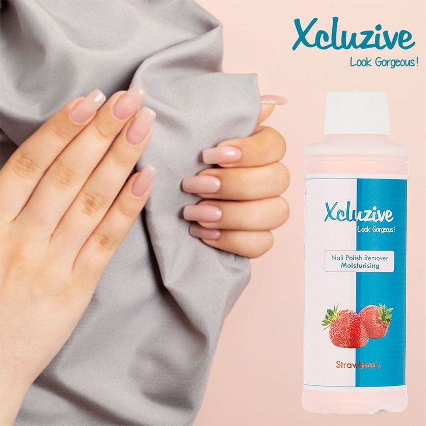 Xcluzive Moisturizing Nail Polish Remover with Strawberry Fragrance 120ml
