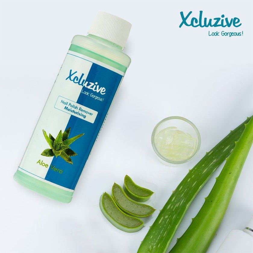 Xcluzive Nail Polish Remover With Moisturizing Aloe Vera 120ml