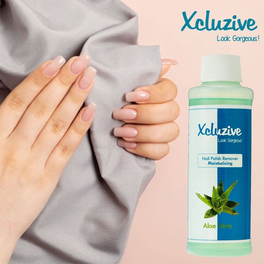Xcluzive Nail Polish Remover With Moisturizing Aloe Vera 120ml