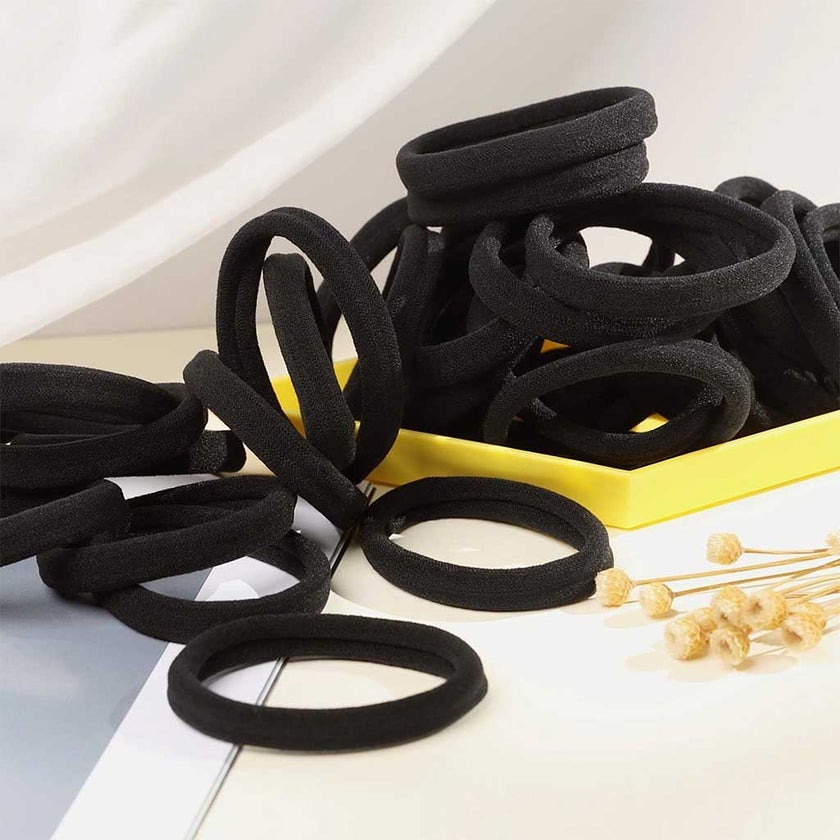 Xcluzive Thick Pony Tailers, Assorted, Pack of 18's