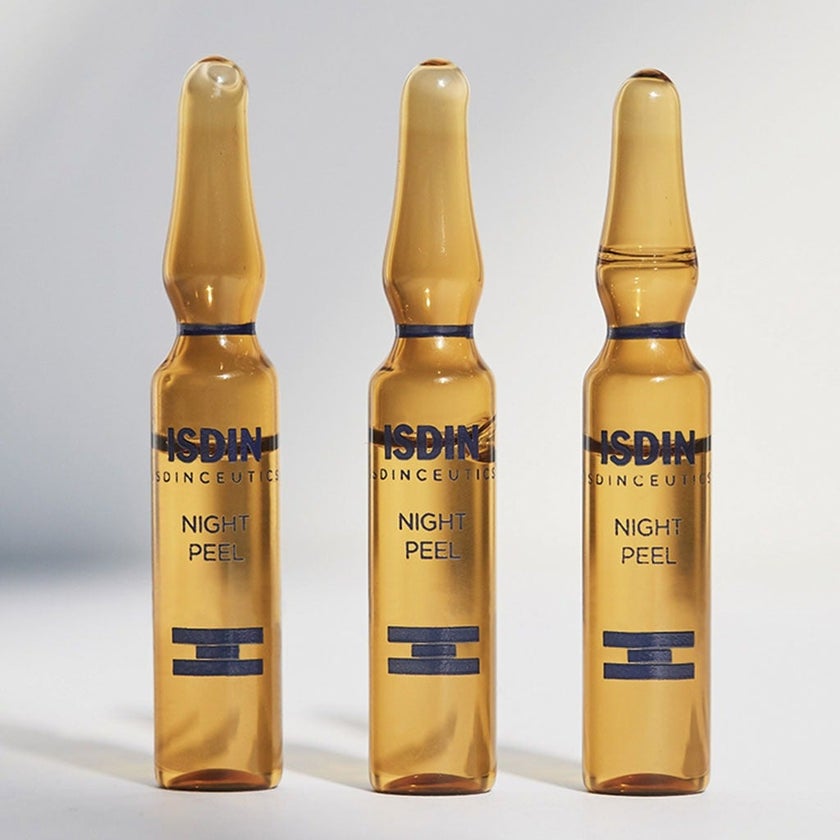 Isdin Isdinceutics Exfoliating Night Peeling Facial solution 2mlX10 Ampoules, PROMO PACK of 2 boxes