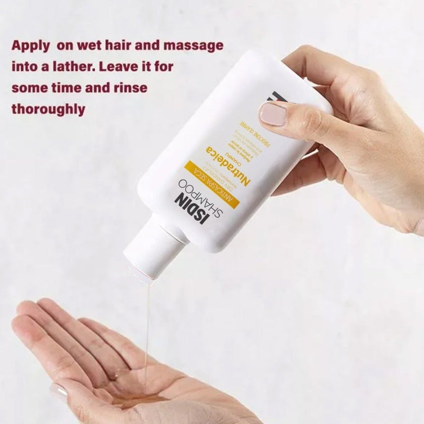 Isdin Nutradeica Anti Dry Dandruff Shampoo 200ml, PROMO PACK of 2 units