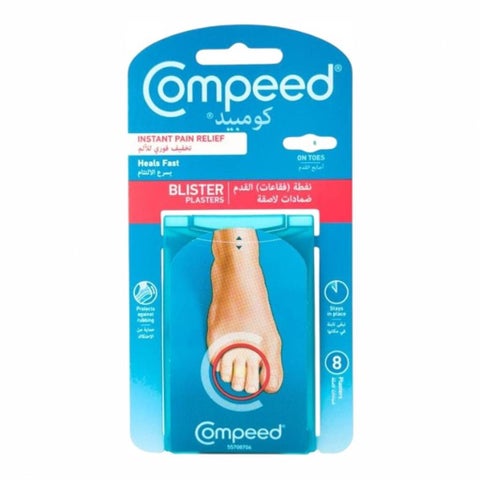 Compeed Hydrocolloid Pain Relief Blister Plaster - 8 Plasters
