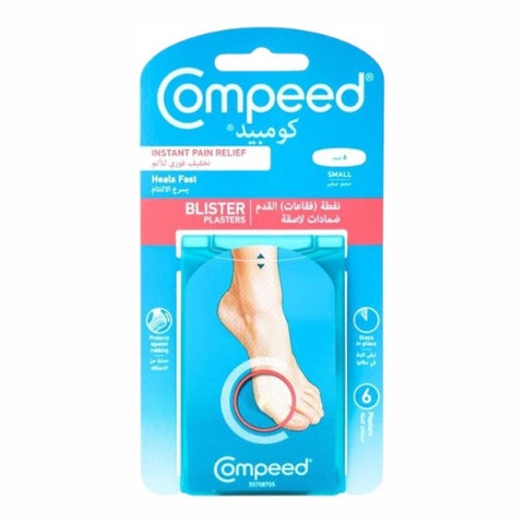 Compeed Hydrocolloid Pain Relief Blister Plaster - 6 Plasters