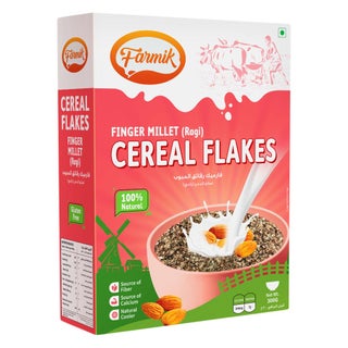 Farmik Finger Millet Cereal Flakes Plain 300g