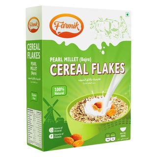 Farmik Pearl Millet Cereal Flakes Plain 300g