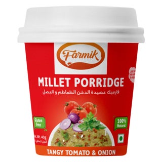 Farmik Millet Porridge With Tangy Tomato & Onion 50g
