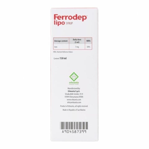 Ferrodep Lipo Iron Syrup - 150ml