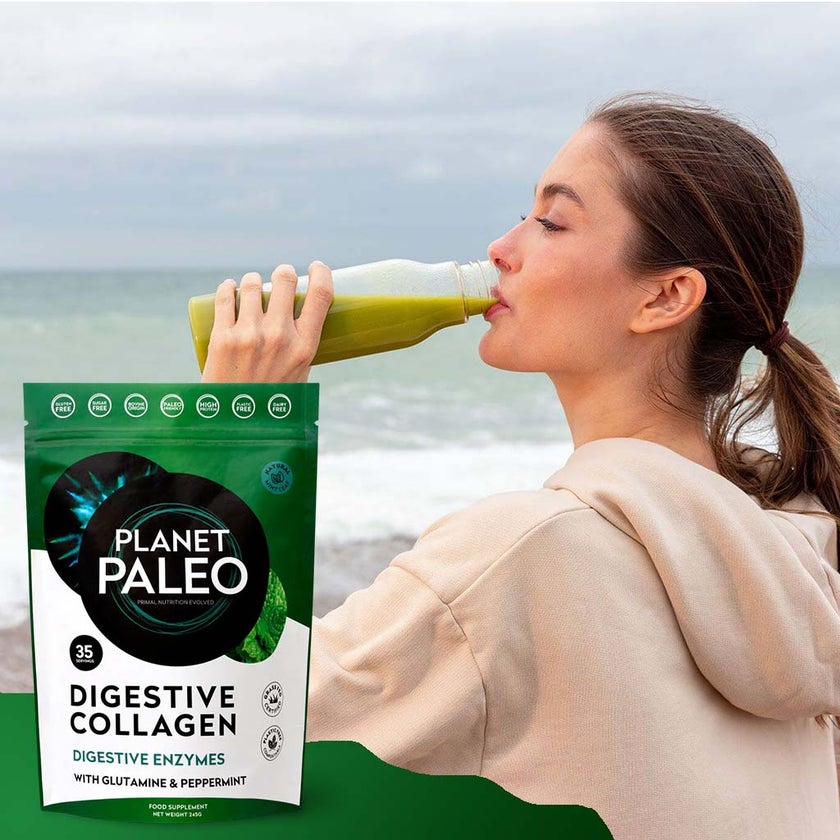 Planet Paleo Digestive Collagen With Glutamine And Peppermint 245g