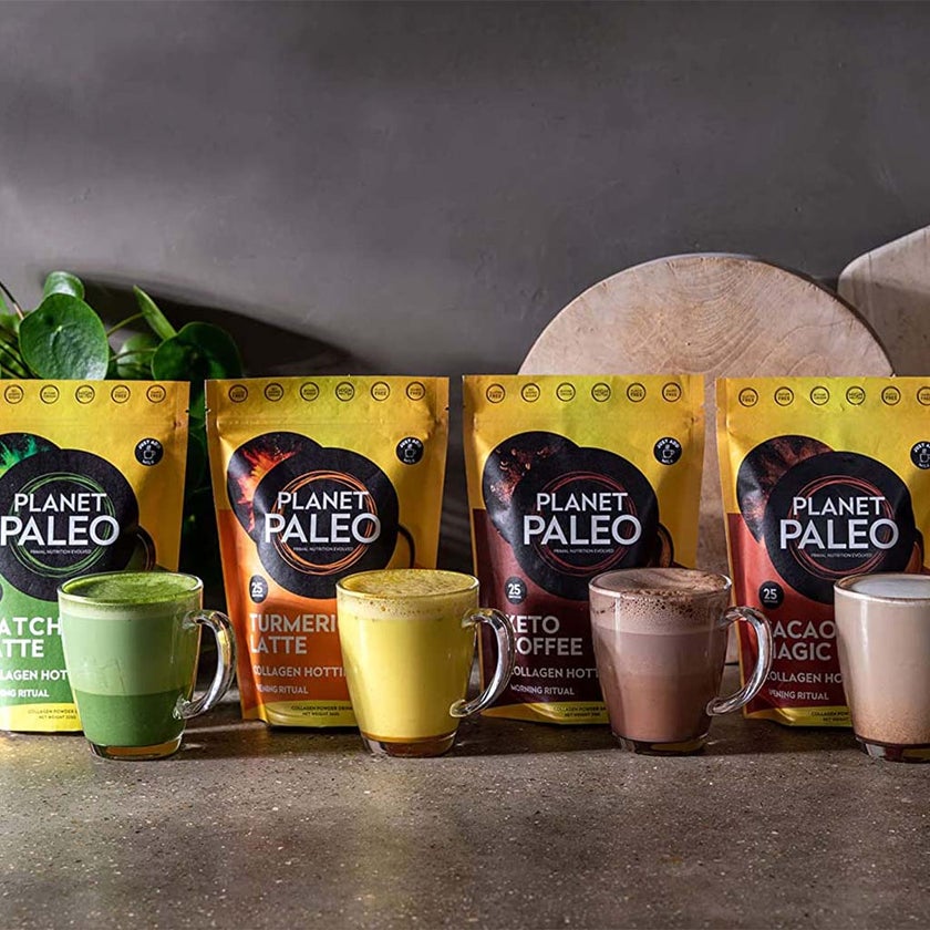 Planet Paleo Organic Pure Type 1 and 3 Collagen Keto Coffee 213g