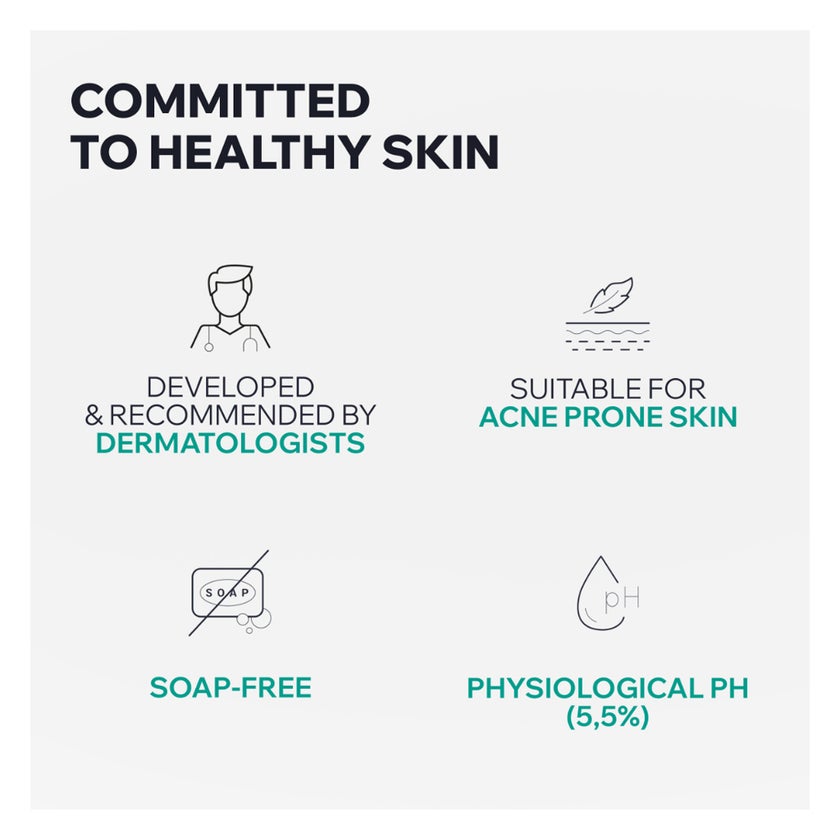 Uriage Hyseac Anti-Blemish Cleansing Gel, Oily Skin - 500ml