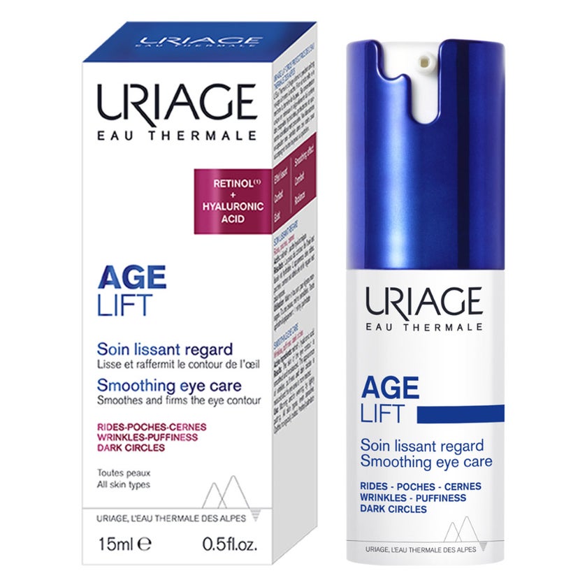 Uriage Age Lift Soothing Eye Care Cream, Wrinkles & Dark Circles - 15ml