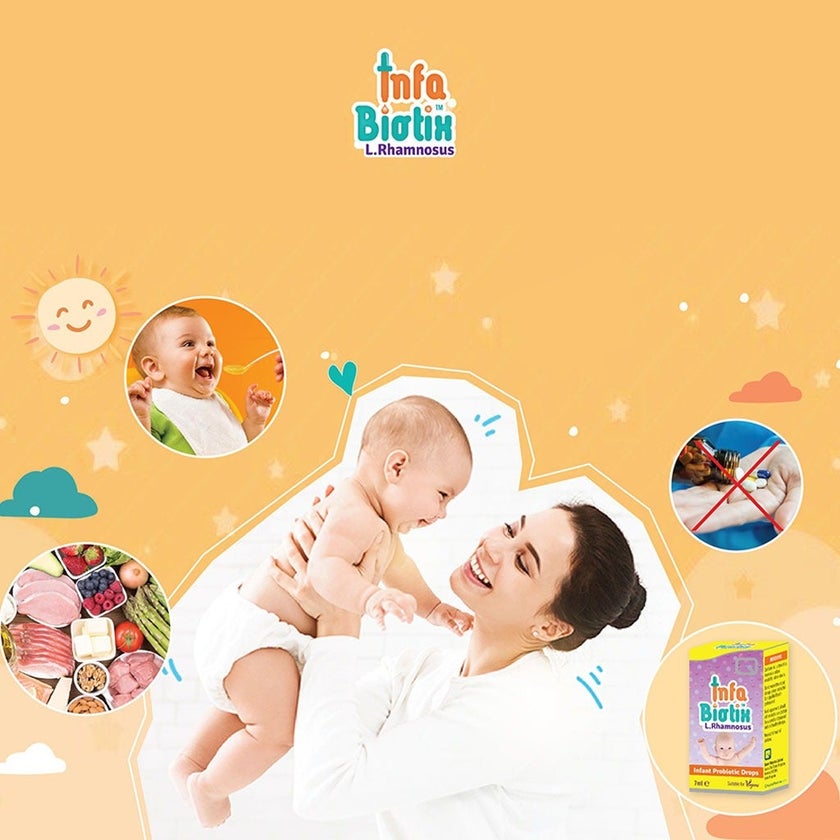 Infabiotix Infant Probiotic Oral Drops For 1 Month To 3 Years 7ml