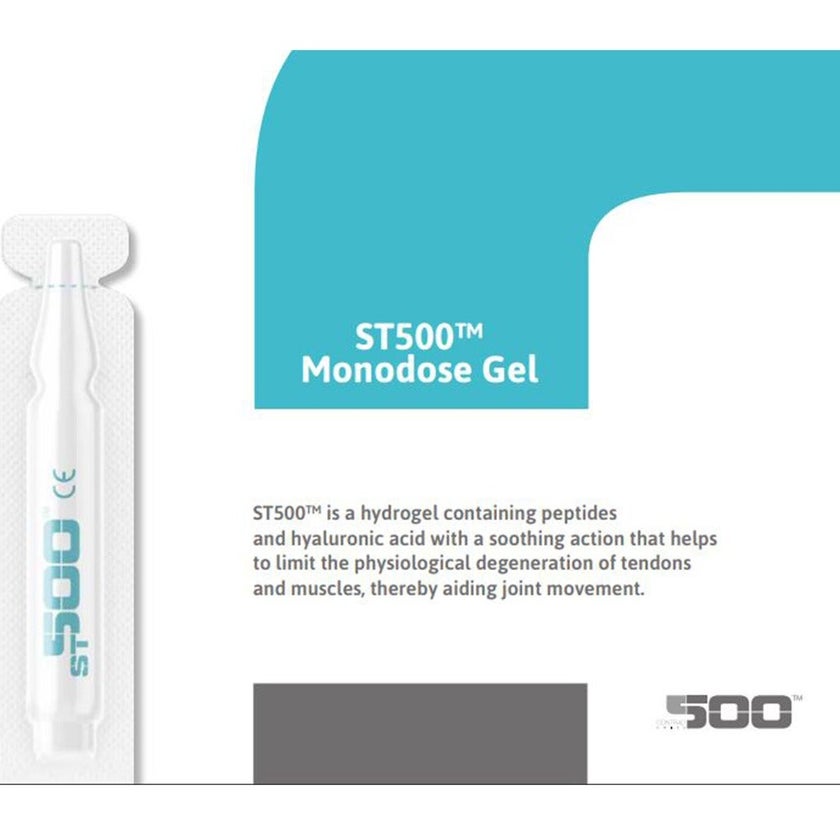 Contrad Swiss ST500 Topical Gel For Healthy Joint Movement, Pack of 4 Monodose Vial + 8 Patches
