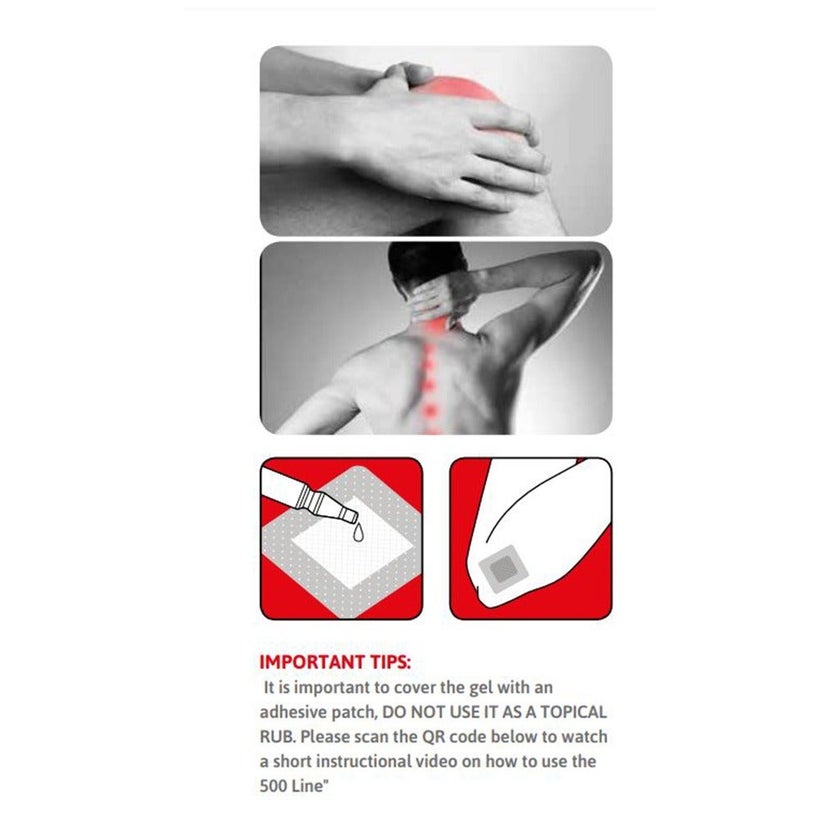 Contrad Swiss ST500 Topical Gel For Healthy Joint Movement, Pack of 4 Monodose Vial + 8 Patches