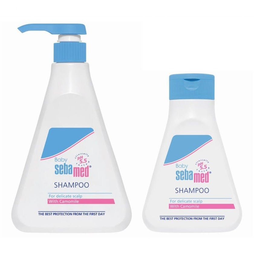 Sebamed Baby Shampoo With Chamomile For Delicate Scalp 500ml + 150ml VALUE PACK