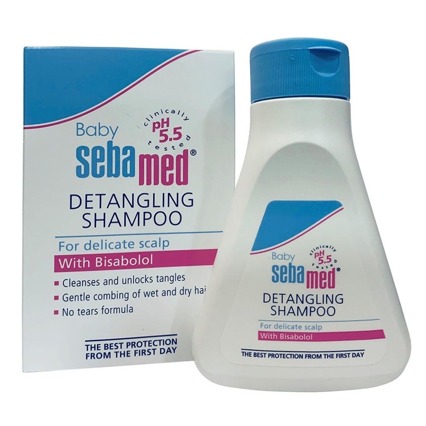 Sebamed Baby Detangling Shampoo With Soothing Bisabolol For Delicate Scalp 150ml