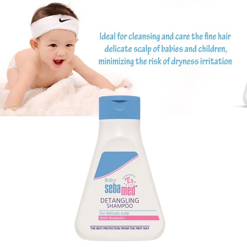 Sebamed Baby Detangling Shampoo With Soothing Bisabolol For Delicate Scalp 150ml