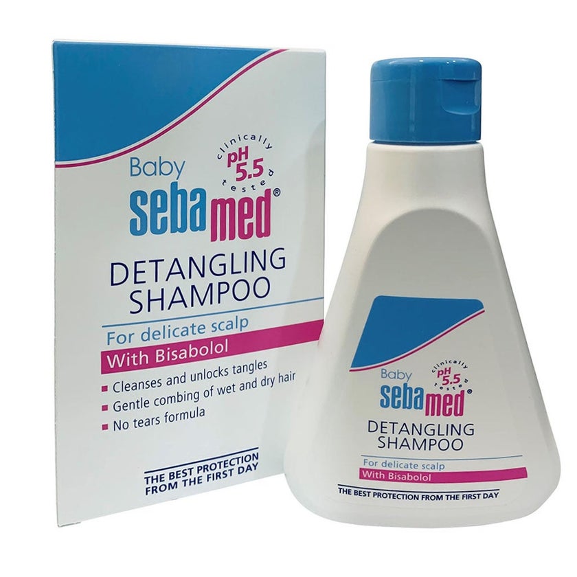 Sebamed Baby Detangling Shampoo With Soothing Bisabolol For Delicate Scalp 250ml