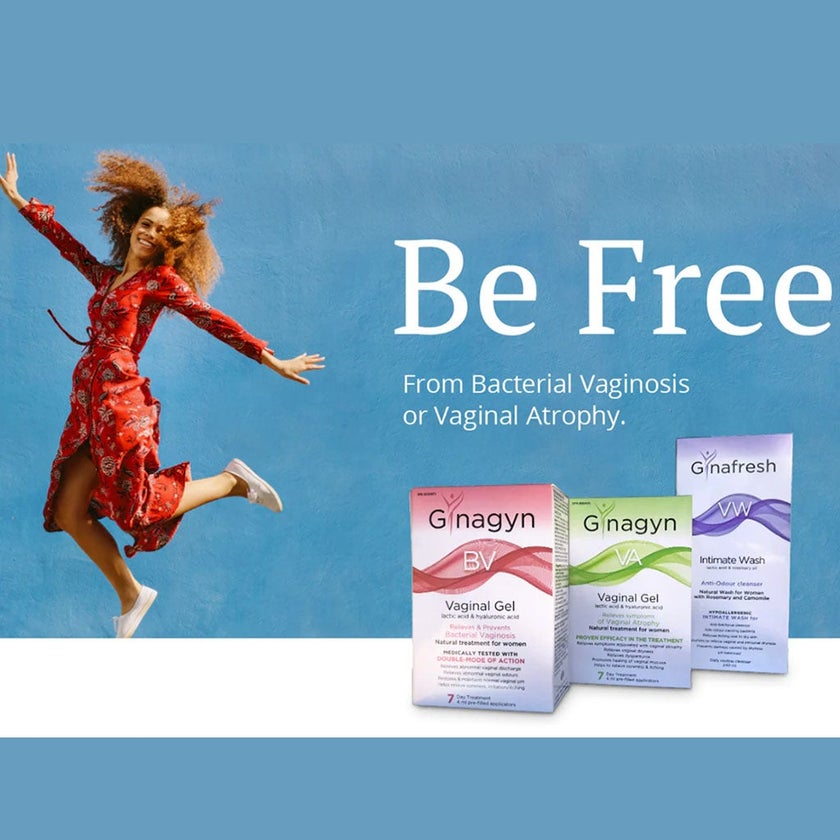 Gynagyn BV Hyaluronic Acid & Lactic Acid Single-Use Vaginal Gel For Bacterial Vaginosis, Pack of 7 x 4ml Pre-Filled Applicators