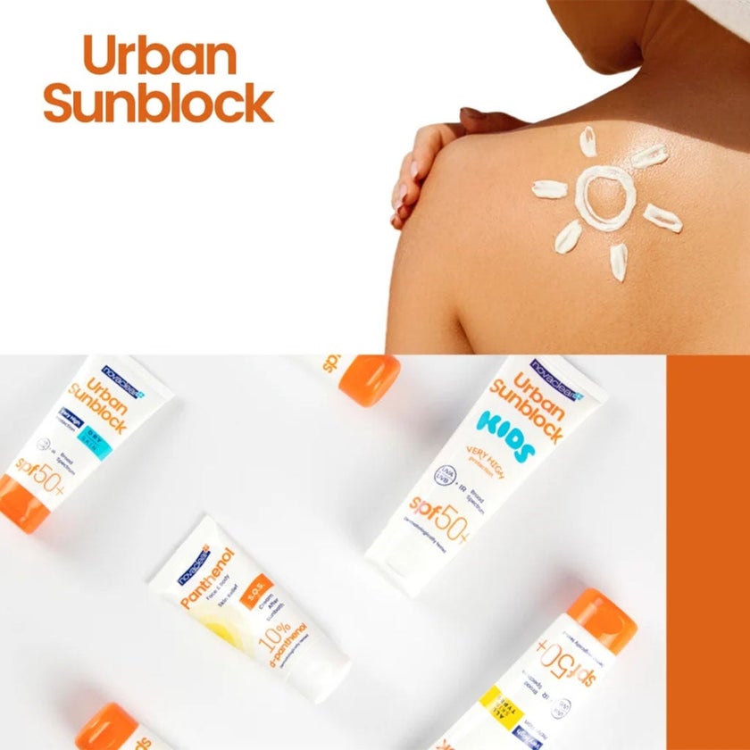 Novaclear Urban Sunblock SPF 50+ Face Sunscreen For Oily Skin 40ml, Value Pack of 1+2's